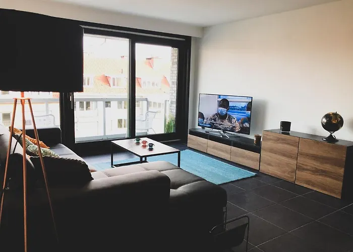 Cosy, Trendy En Zuid Gelegen Ruim Appartement Op 100M Van Strand En Winkelstraat